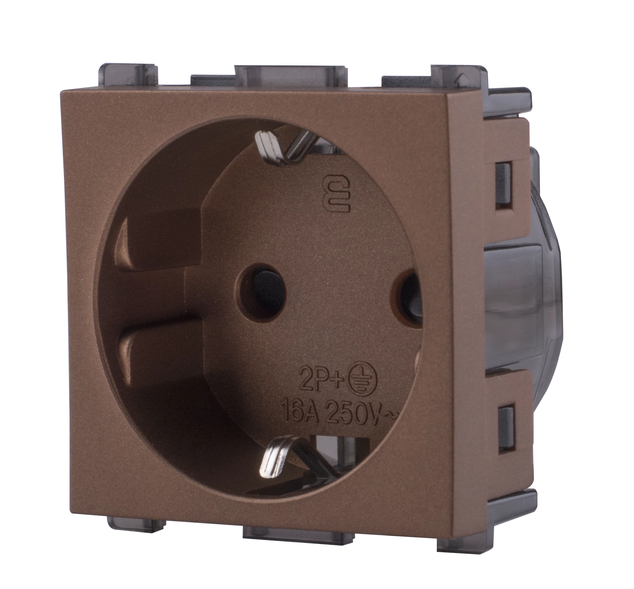 16A-socket-german2-type-with shutter BM crv 61265