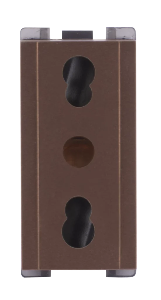 16A socket italian type with shutter BM CRV 61203