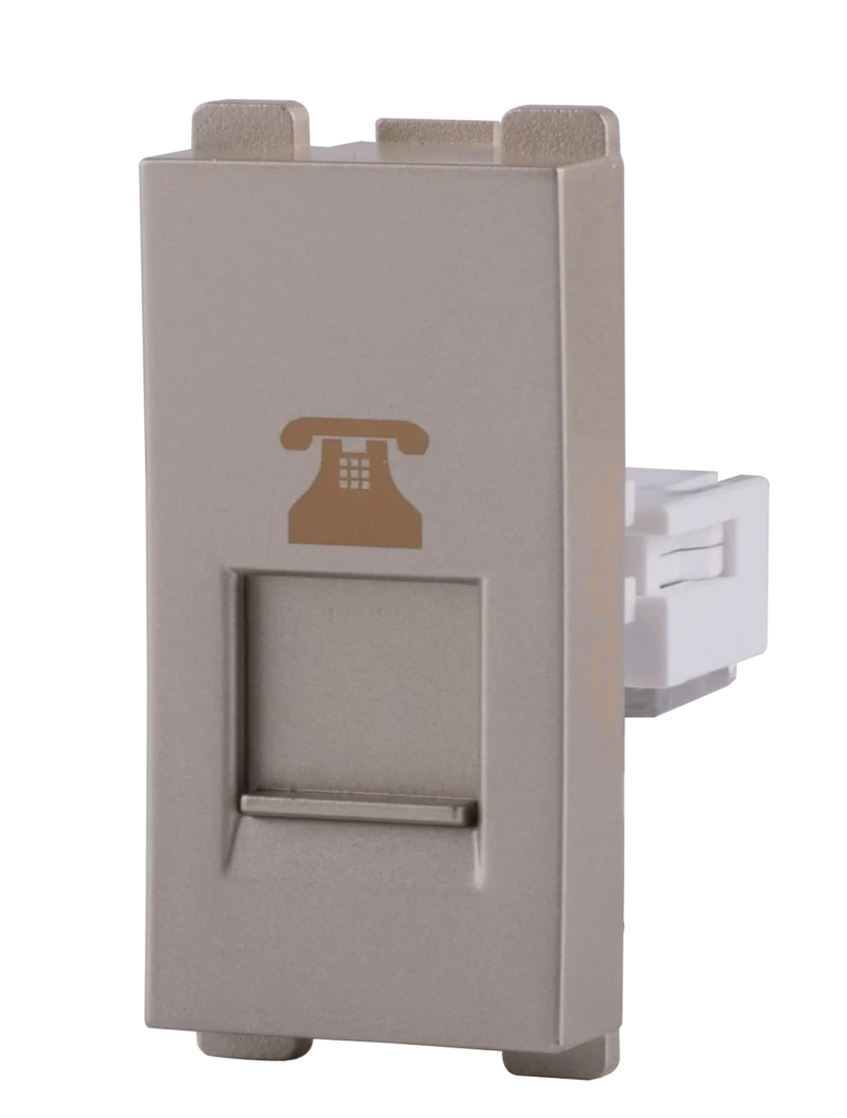 Telephone-socket-8P-with-shutter-Plat-CRV-66232