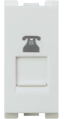 Telephone-socket-8P-with-shutter-white-CRV-60232